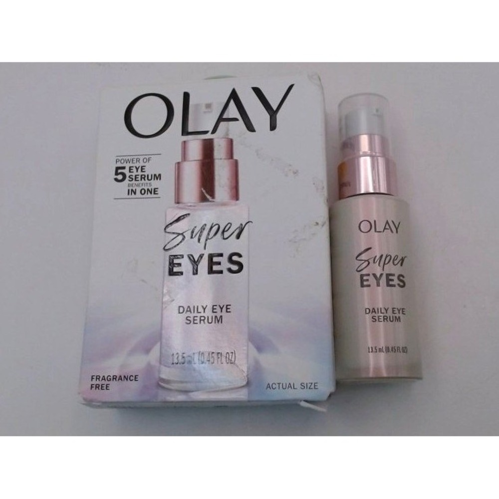 Olay - Super Daily Eye Serum Cream, With Vitamin C, 13.5 mL, BRAND NEW IN BPX